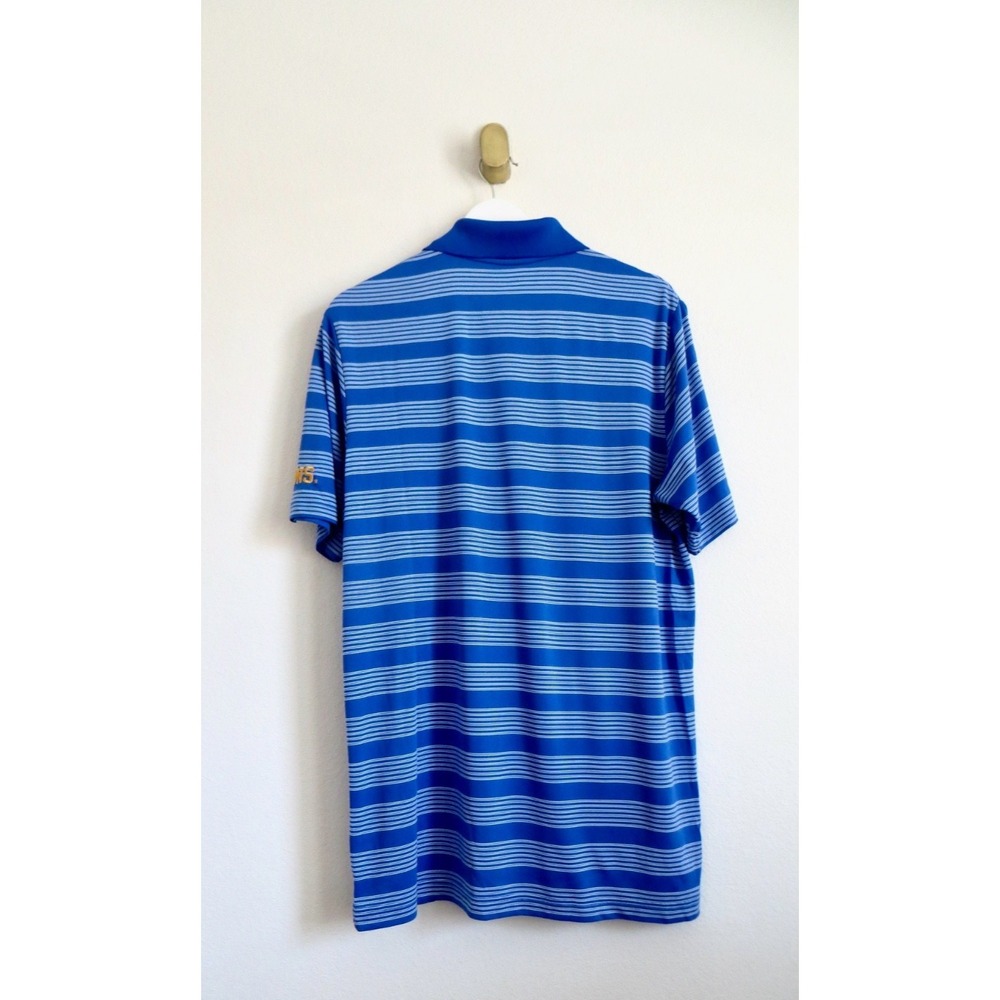 NEW! UCLA Bruins Short Sleeve Polo Shirt Blue Men's SZ Large - Picture 4 of 8